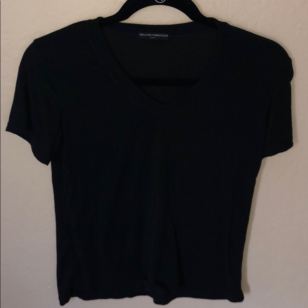 Brandy Melville Small Black v neck